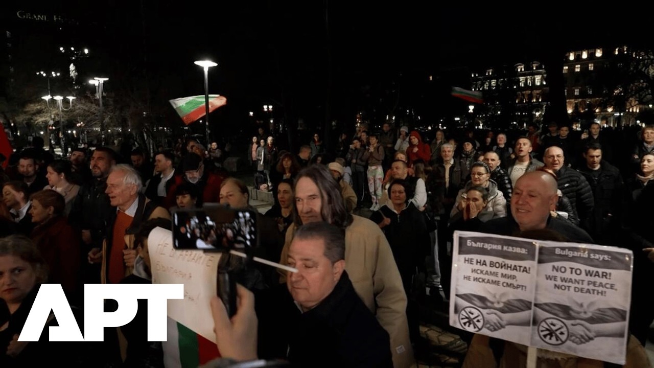 “Nothing American Here!” Sofia Protesters Demand Removal of US Bases Amid Iran War | APT