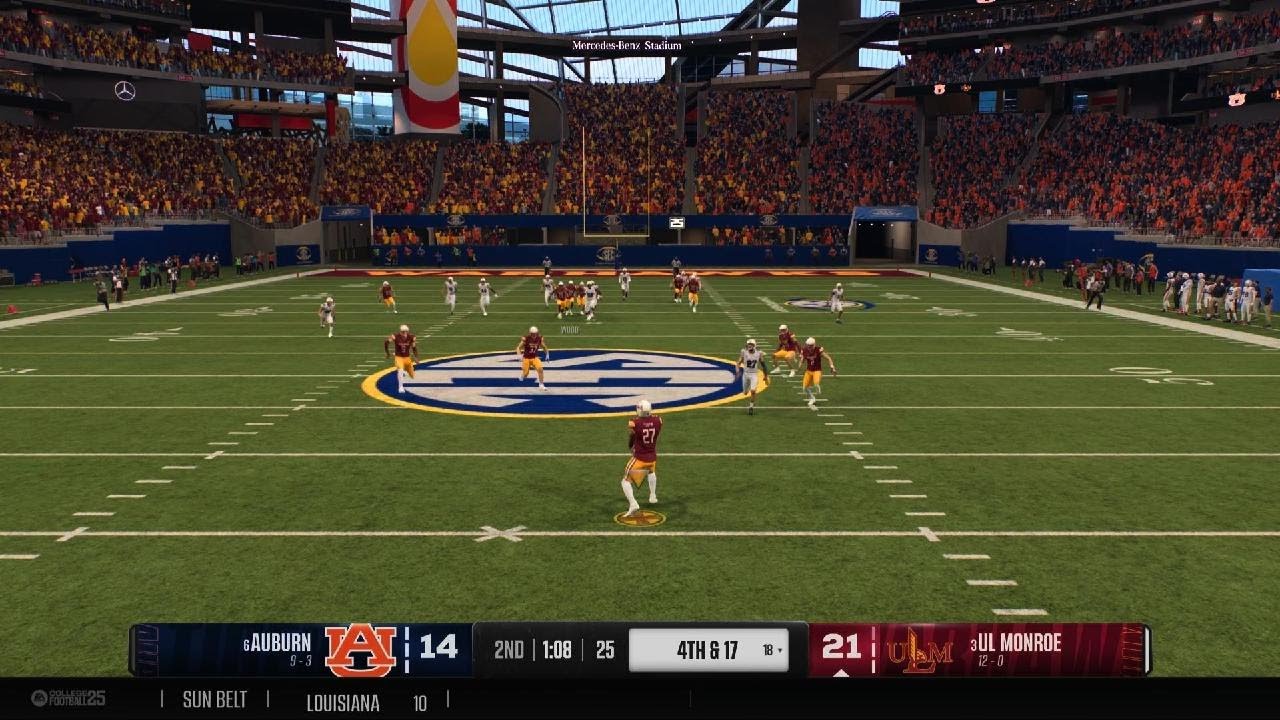 EA SPORTS College Football Rushing Attack #ncaa #ncaafootball #secfootball