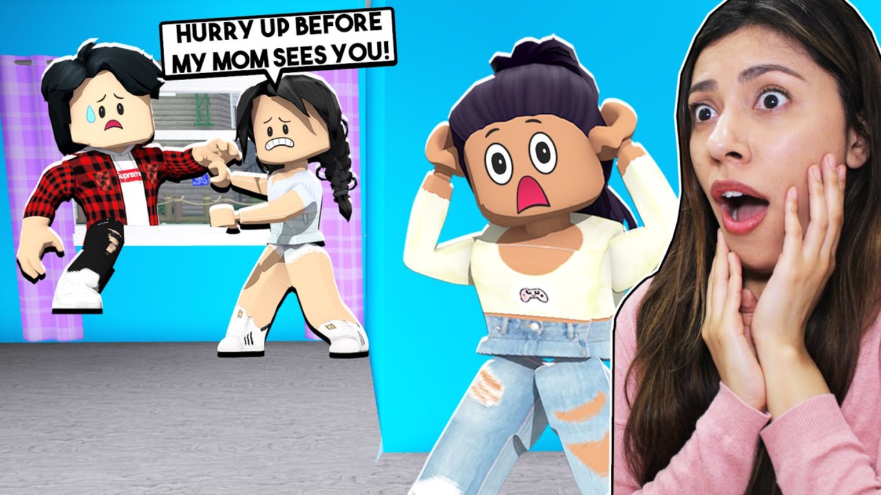 I CAUGHT A BOY SNEAKING INTO MY DAUGHTER'S ROOM! (Roblox Bloxburg Roleplay)