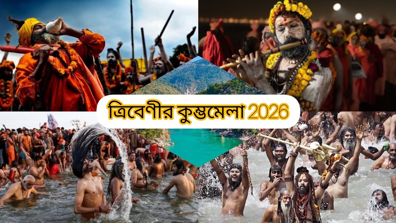 Tribeni Kumbh Mela 2026 | হুগলি ত্রিবেণী কুম্ভমেলা | Prayagraj Kumbh Mela 2026 | Magh Mela 2026
