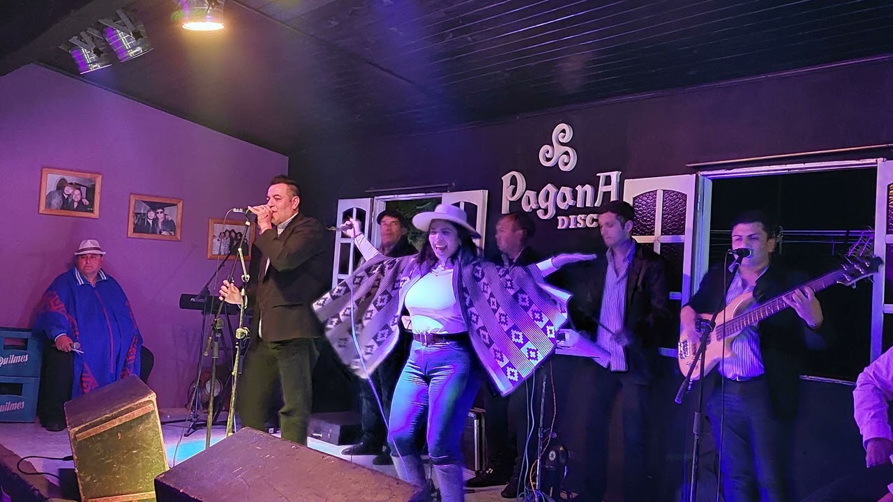 PAOLA BELEN DURAN LA GAUCHITA CUMBIERA EN VIVO PEÑA PAGANA DISCO