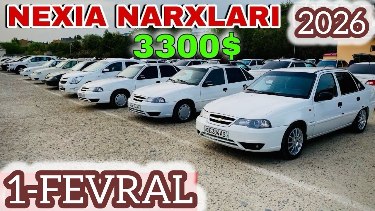 1-FEVRAL SAMARQAND MOSHIN BOZOR NEXI 1 NEXIA 2 NARXLARI 