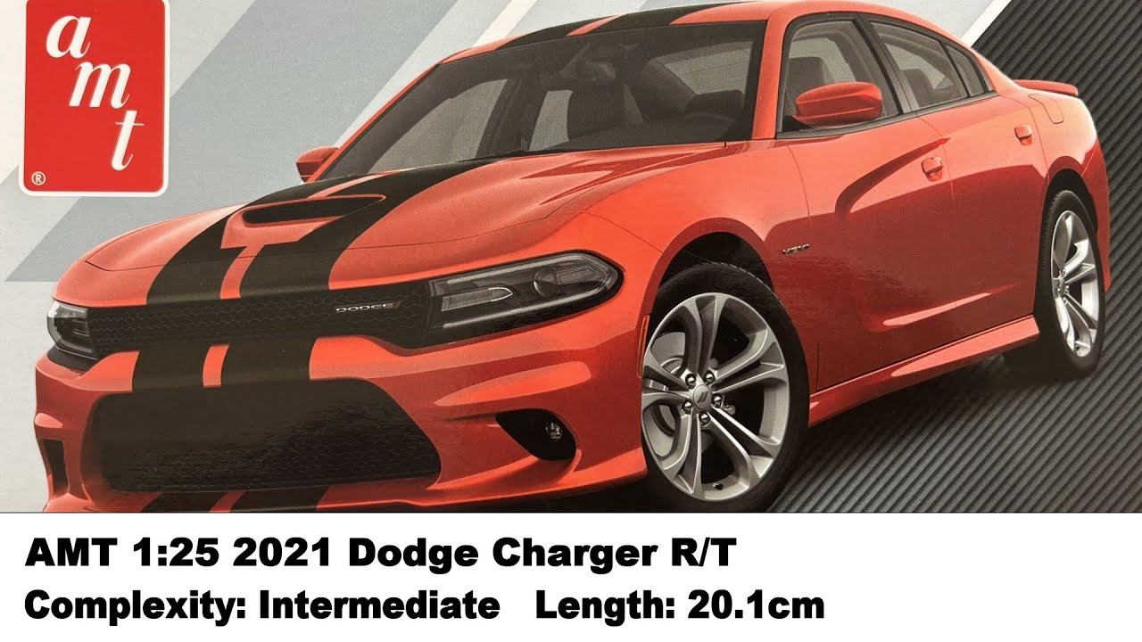 AMT 1:25 2021 Dodge Charger R/T Kit Review