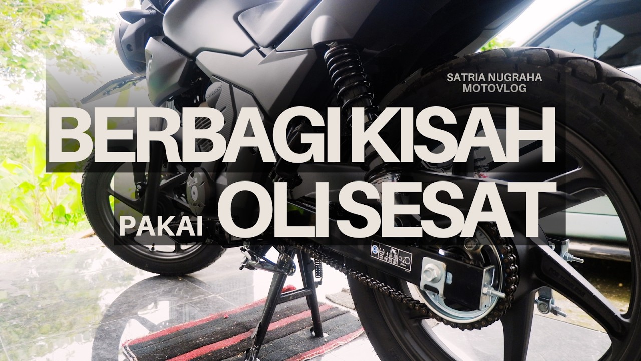 Pengalaman Mencoba Oli Sesat di Motor CB Verza Edisi Trip Slaharwotan - Namira - Bagian 1