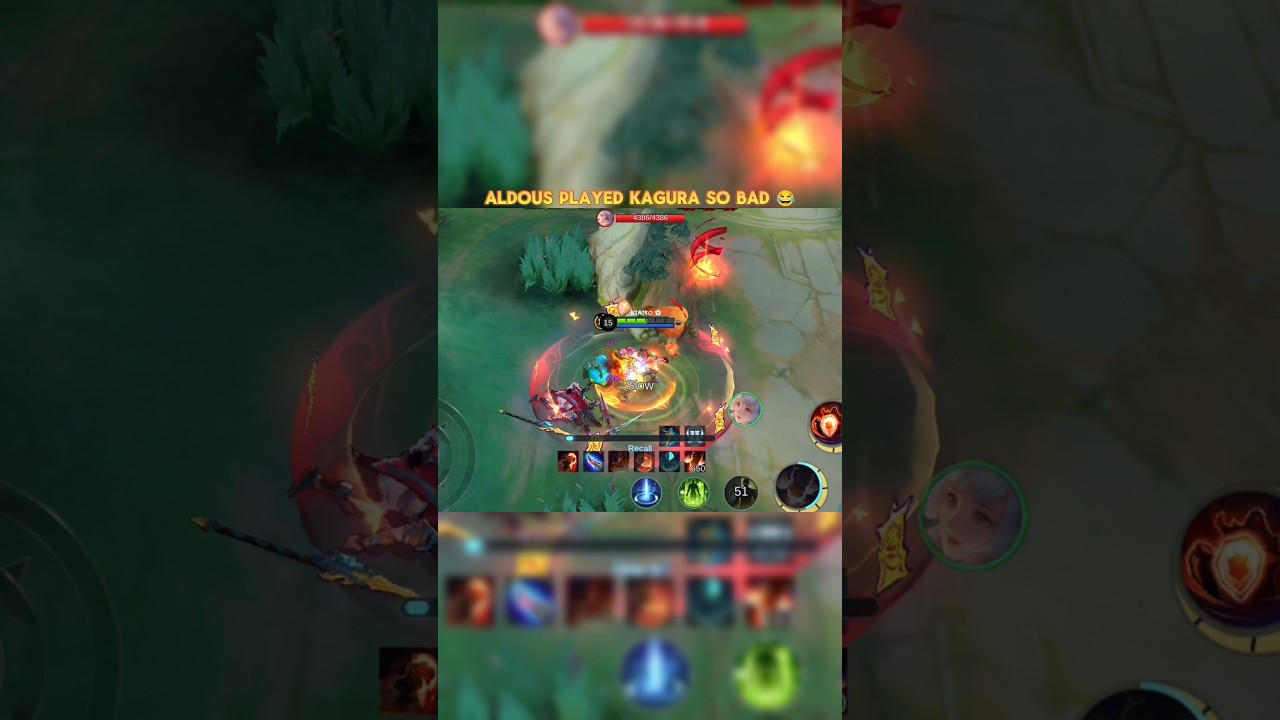 Aldous Played Kagura So Bad 😭 #shorts #moba5v5 #aldous