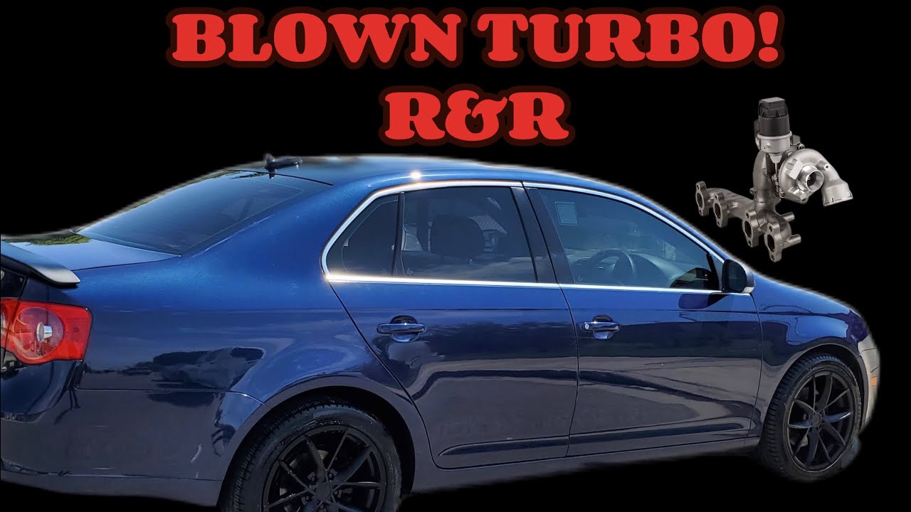 How to remove and replace a turbocharger on a Jetta TDI 2006, BRM engine~ Part 1 Removal