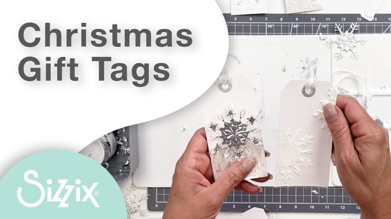 Sizzix: Christmas Gift Tag Making with Designer Debbie