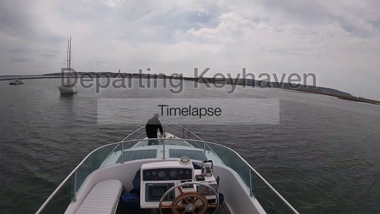 Departing Keyhaven