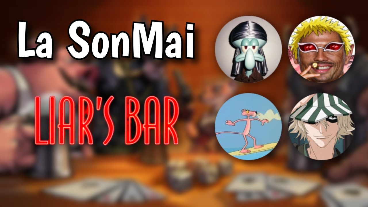 Des menteurs, un poker, et une roulette russe (Liar's Bar)