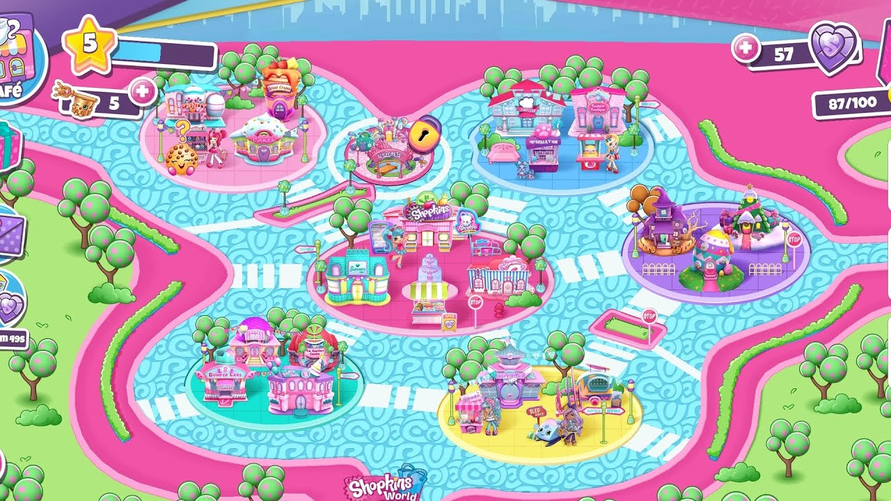 Shopkins world gameplay ✨️ Once you SHOP you cant STOP! 