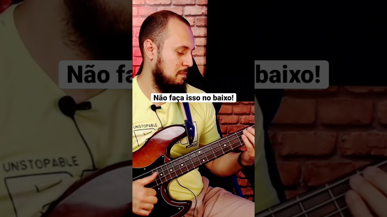 Como fazer slap no baixo!