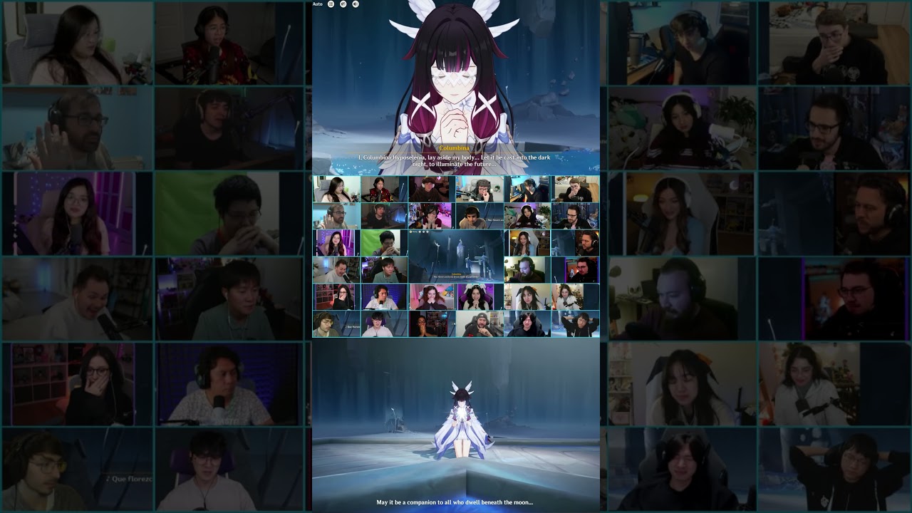 Columbina Awakening (Cutscene) | Genshin Impact 6.3 Luna IV Reaction Mashup