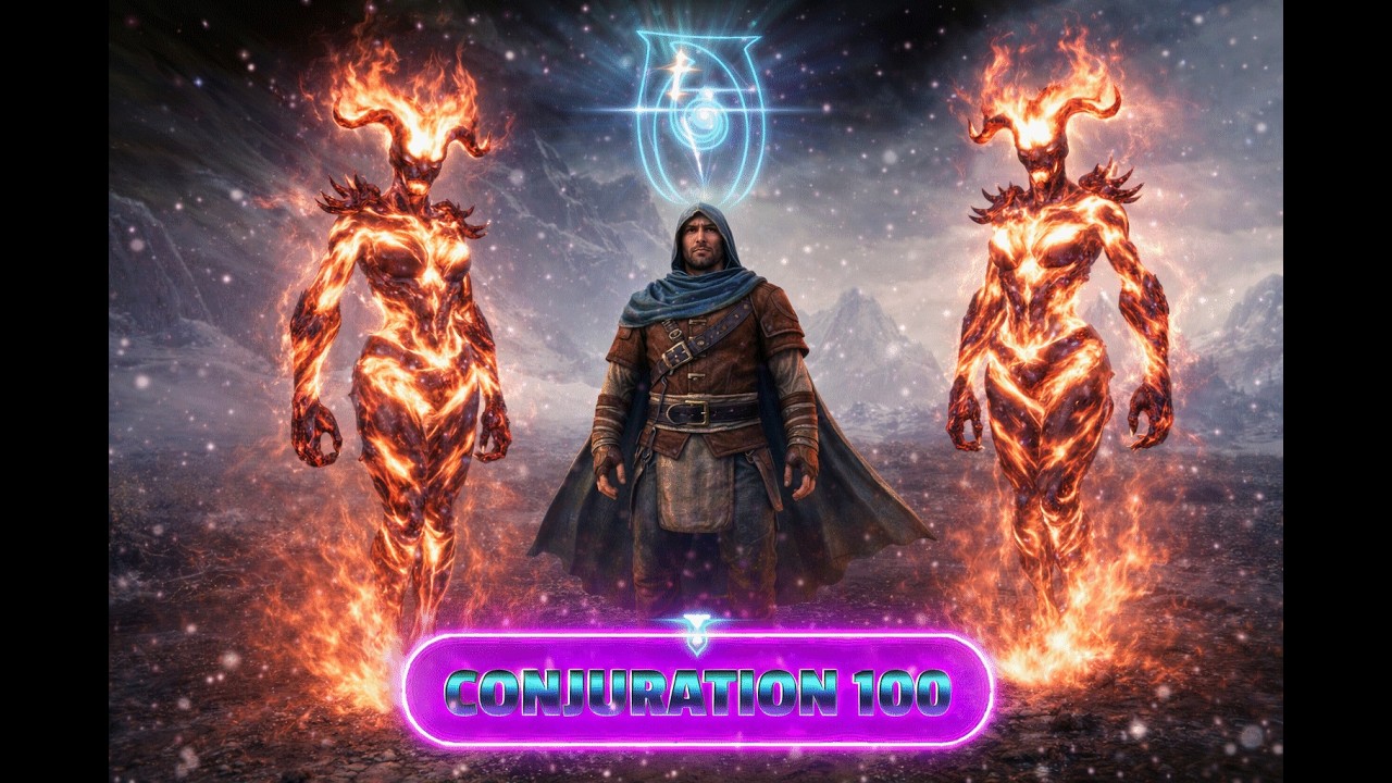 Conjuration niveaux 100 en 8 minutes