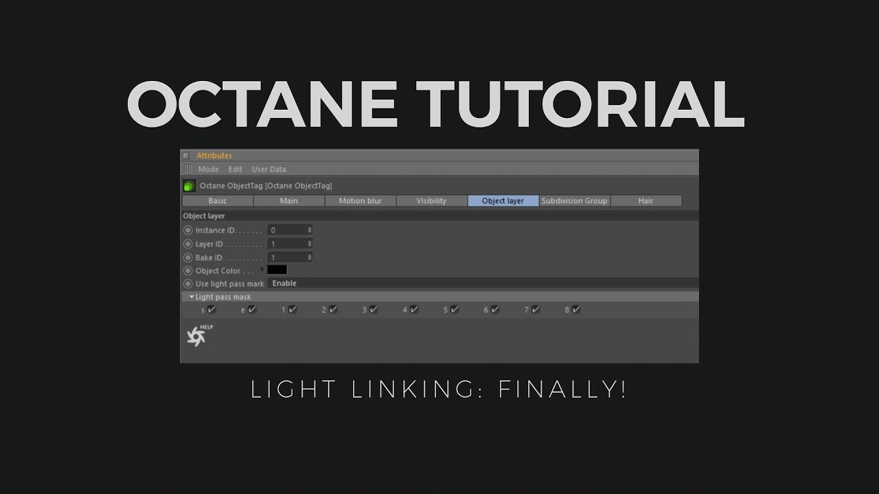Cinema 4D Octane Tutorial: Light Linking FINALLY