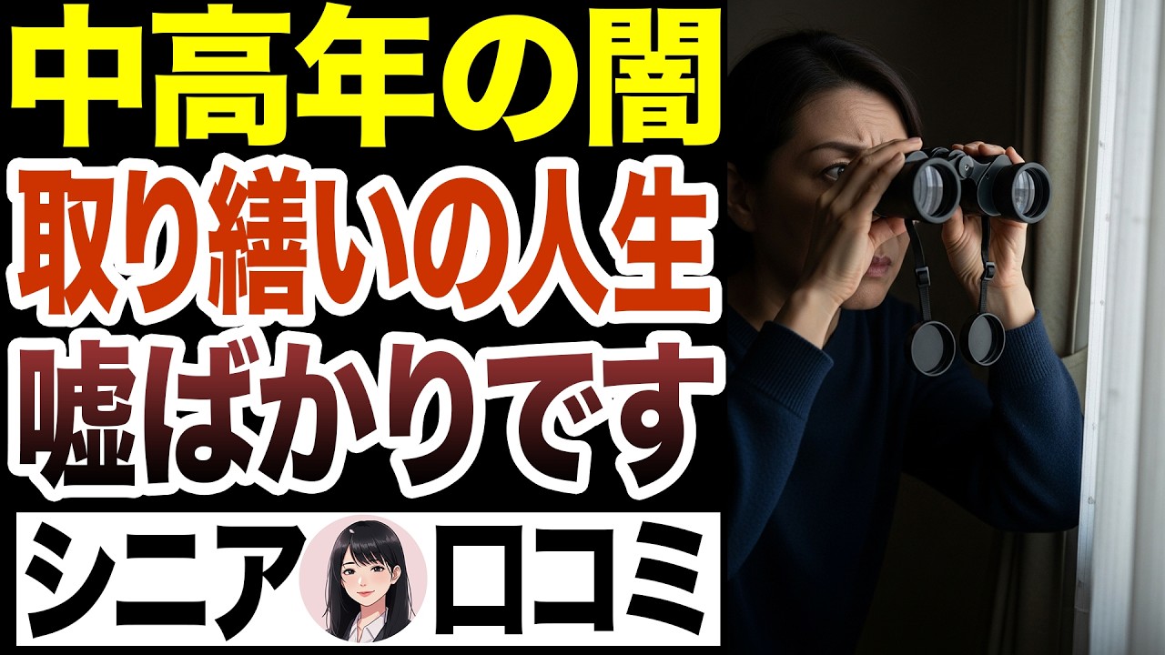 【中高年の闇】隣の芝生は青く見える！「幸せそうに見える人生」の本当のところは？実情口コミ３０選お送りします【シニア離婚/婚活/恋愛】