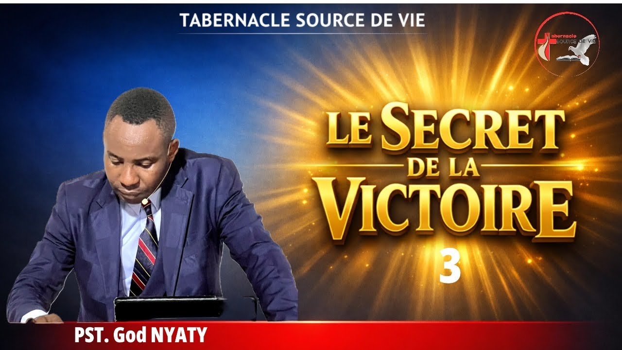 LE SECRET DE LA VICTOIRE | Rev. God NYATY | Culte du vendredi 20-02-2026