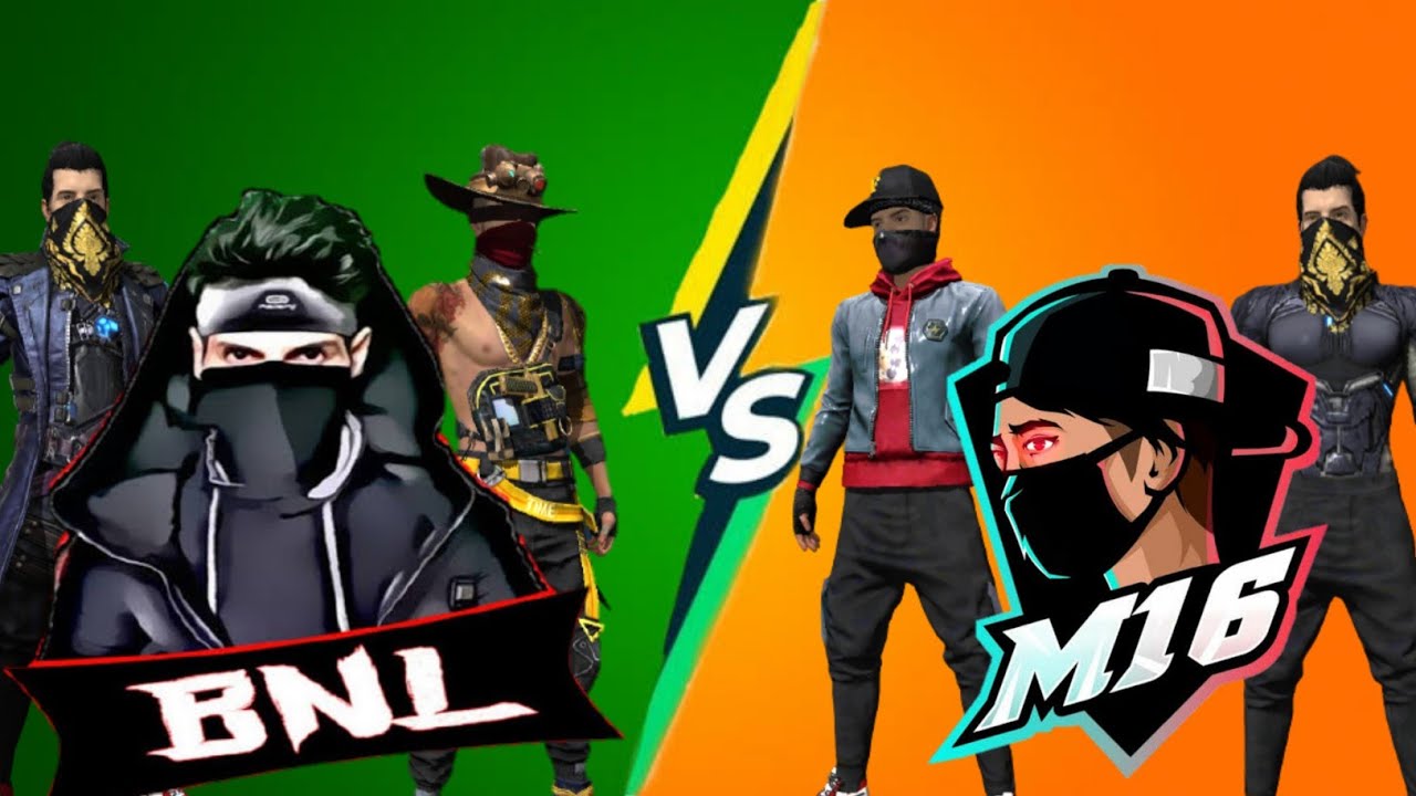 @BNL squad vs @M16 FF squad😱 friendly match but insane.😈
