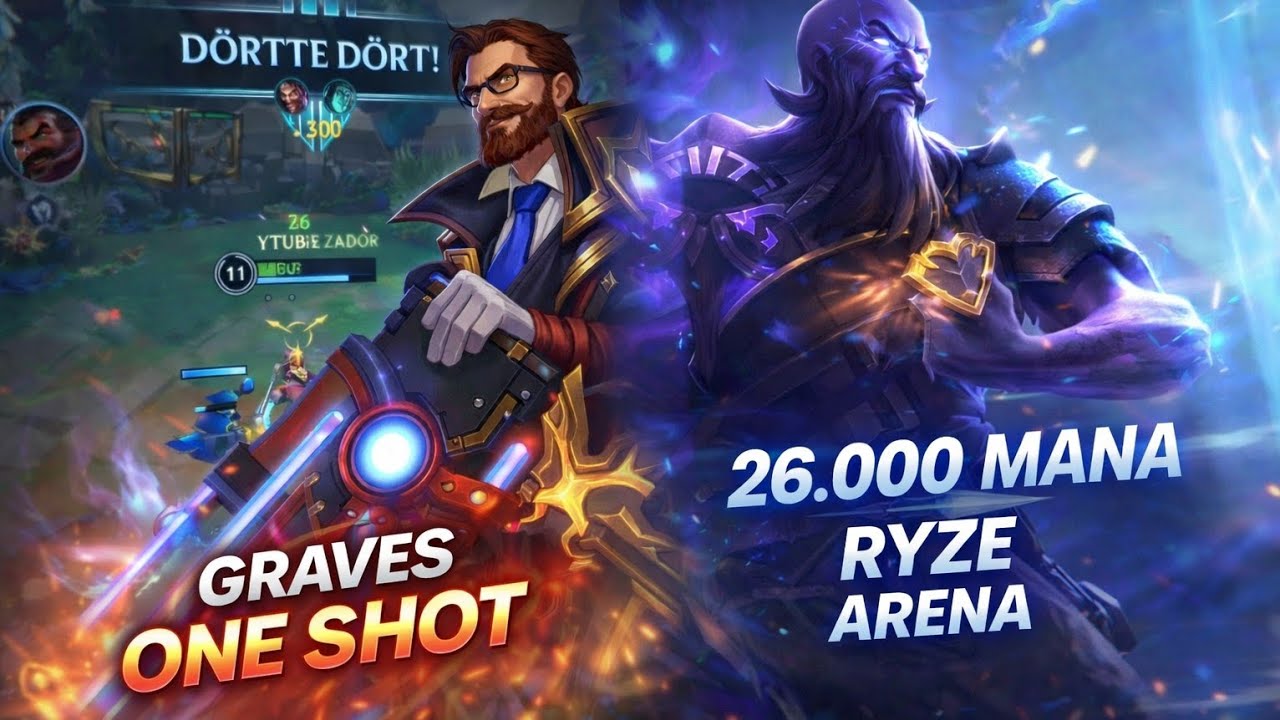 GRAVES JUNGLE / ARENA RYZE WILDRIFT 