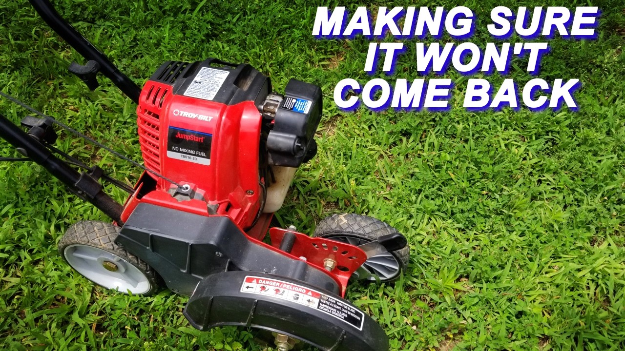 Replacing The Fuel Lines And Purge Bulb On A Troy-Bilt Edger