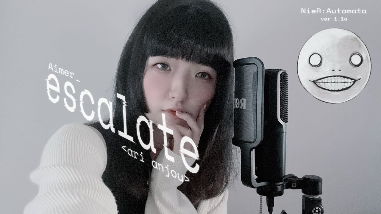 【Ari Anjou】escalate - Aimer【piano & voice cover】