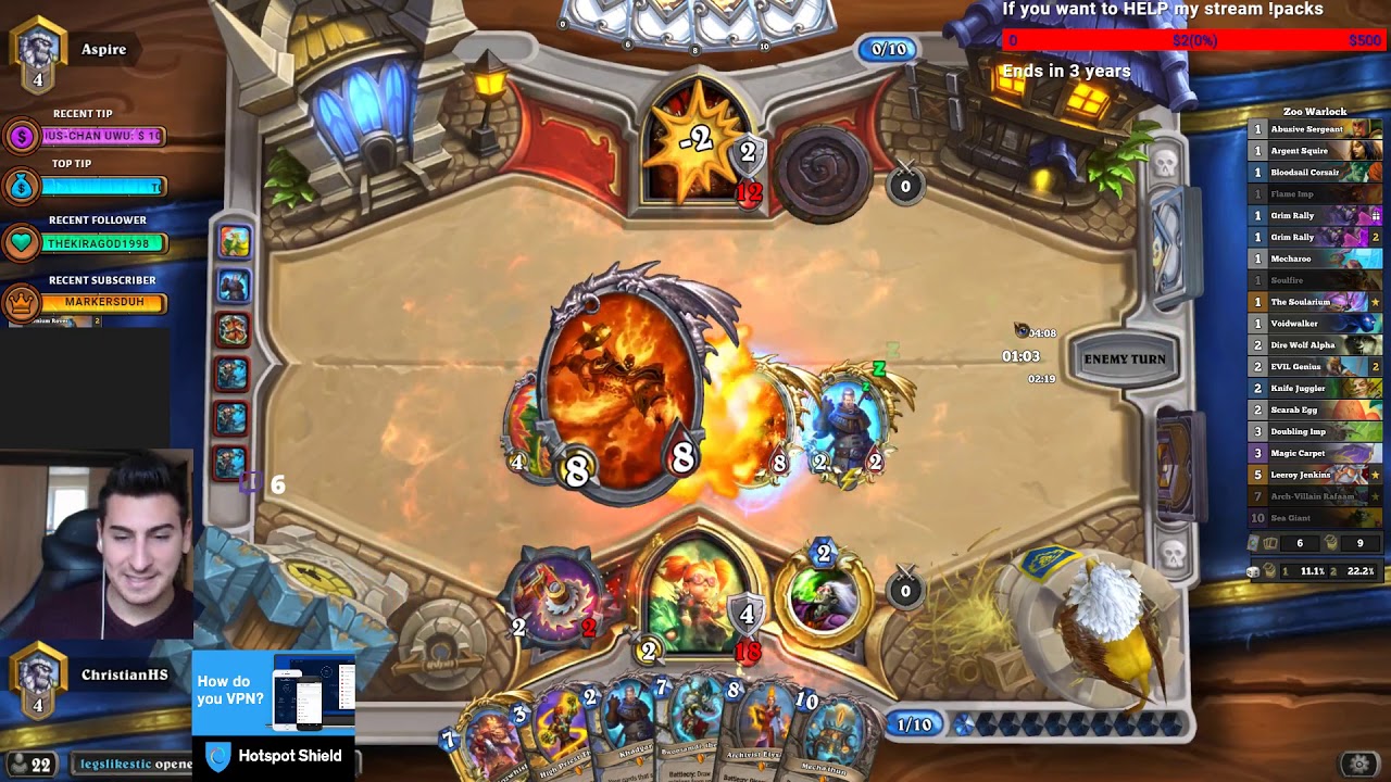 Hearthstone: Hello My Friends