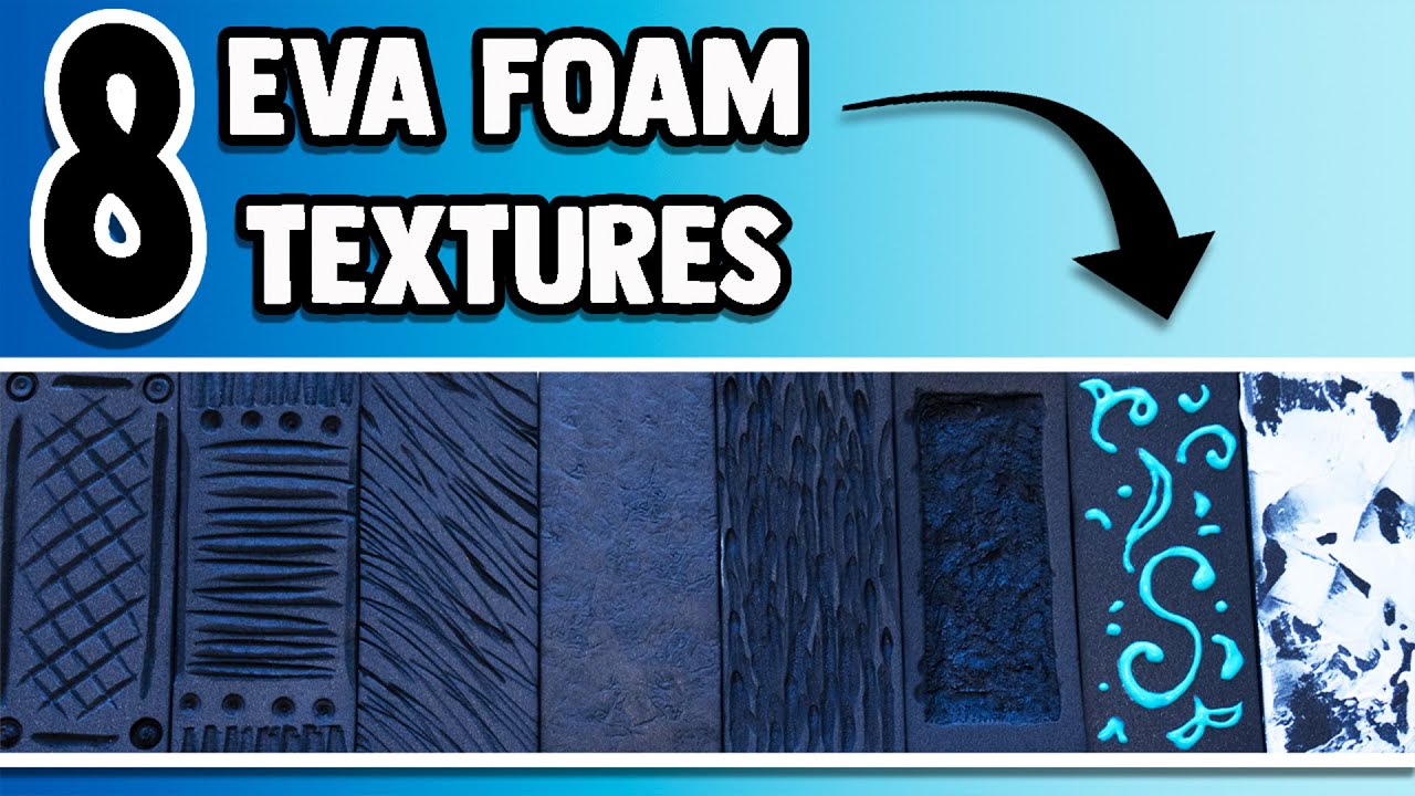 8 Easy EVA Foam Textures for Beginner Cosplayers