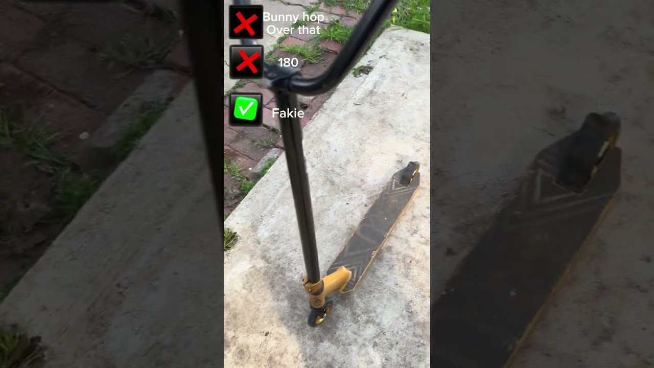 I put my bike bars on my scooter!!!