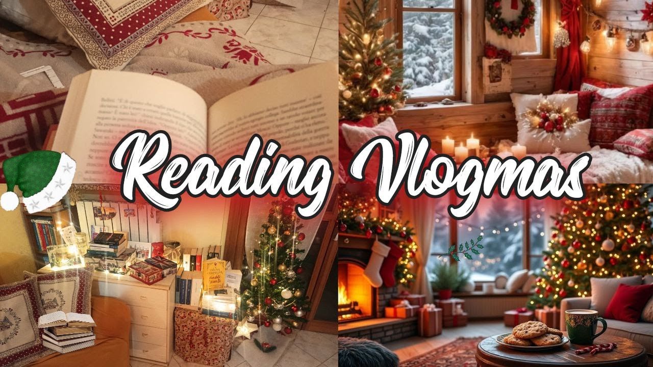 Reading Vlogmas - Leggo per un weekend e apro libri del Calendario dell'Avvento 📚🎄✨🛋️