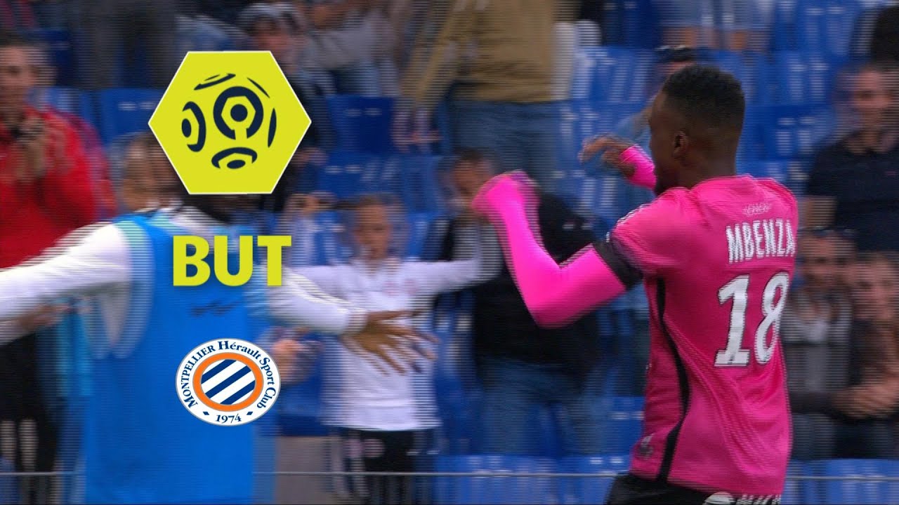 But Isaac MBENZA (74') / Montpellier H&eacute;rault SC - OGC Nice (2-0)  / 2017-18