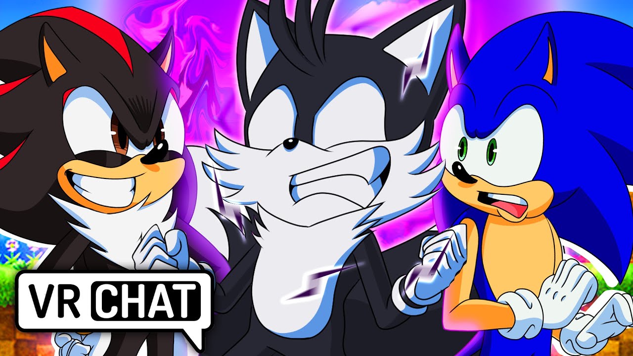 TAILS GOES DARK FORM! Sonic & Shadow Meet Dark Tails! (VR Chat)