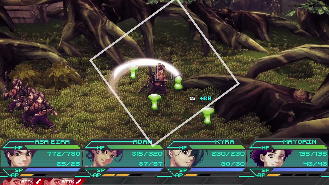 New Battle UI for Indie 2.5D JRPG 