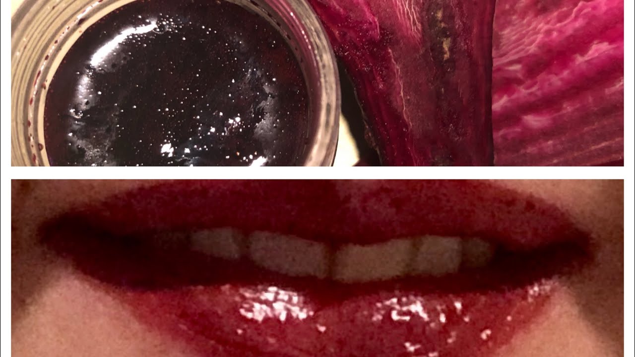 BEET ROOT LIPGLOSS/BALM/TINT(preserve without preservative & Vaseline )
