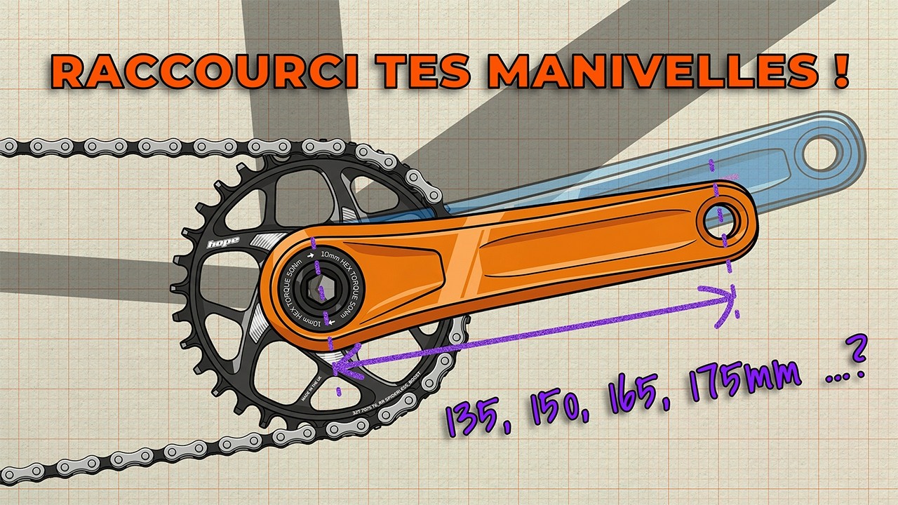 Arrêtez de rouler avec des manivelles trop longues ! [Guide complet]