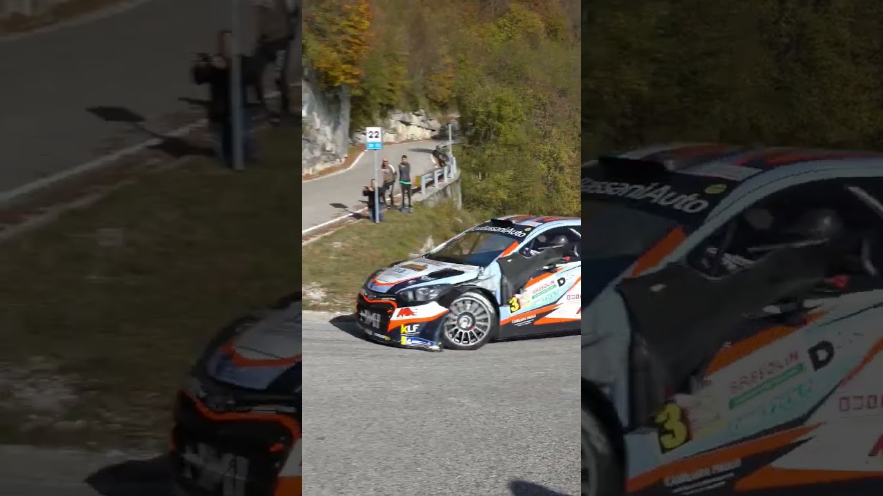 Rally citt&agrave; di Bassano PS Valstagna