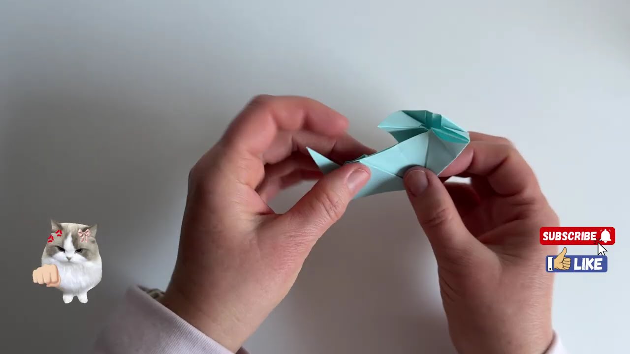 DIY/Origami Katze 🐈 /Origami Tiere/Papier basteln/Origami 🐱 Cat 