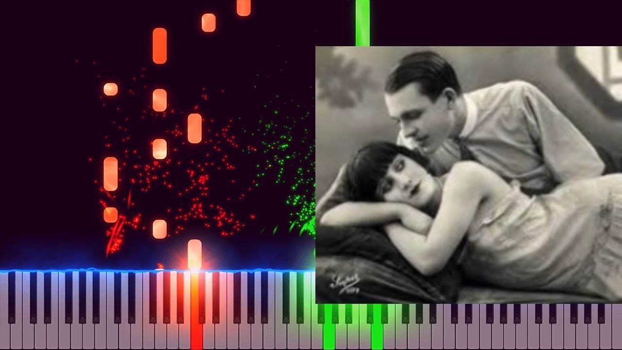 Ray Noble Al Bowlly Midnight The Stars And You Piano Cover Midi tutorial Sheet app  Karaoke