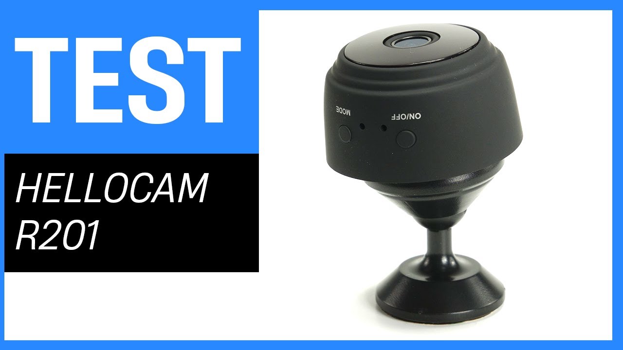 HELLOCAM R201 im Test - Mini Spionagekamera