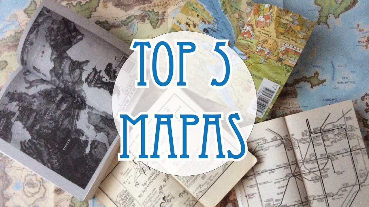 Top 5 || Mapas de libros