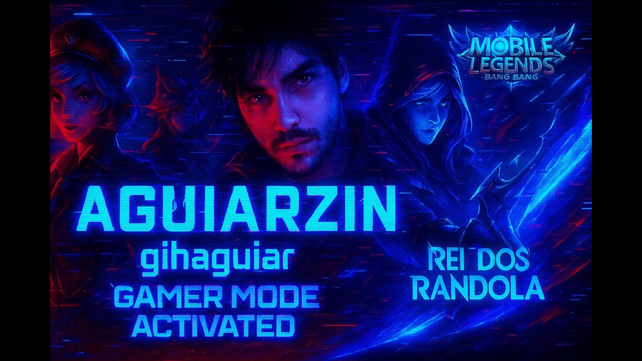 A SEASON É NOVA MAIS A GAMEPLAY CRIMINOSA NAO, BORA DE MOBILE LEGENDS AO VIVO