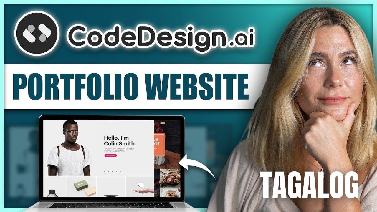 Paano Gumawa ng Portfolio Website Using CodeDesign AI | Tutorial para sa Freelancers