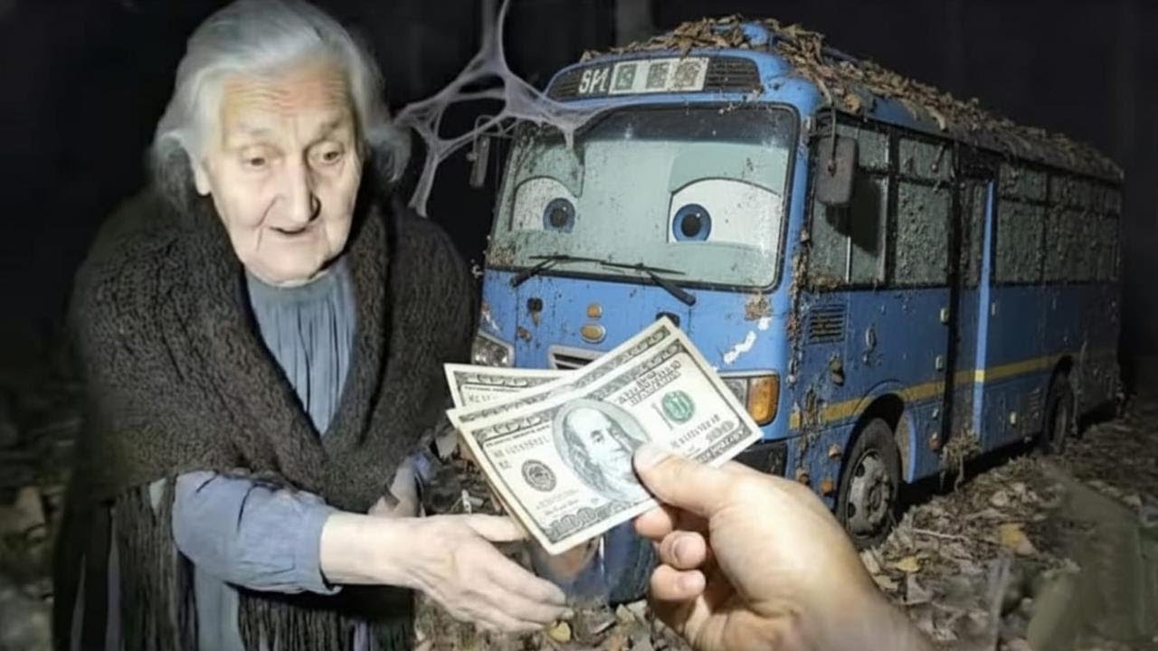 I Bought TAYO the LITTLE BUS for ONLY $300! Grandma Sold Me His Abandoned (Full Restoration)