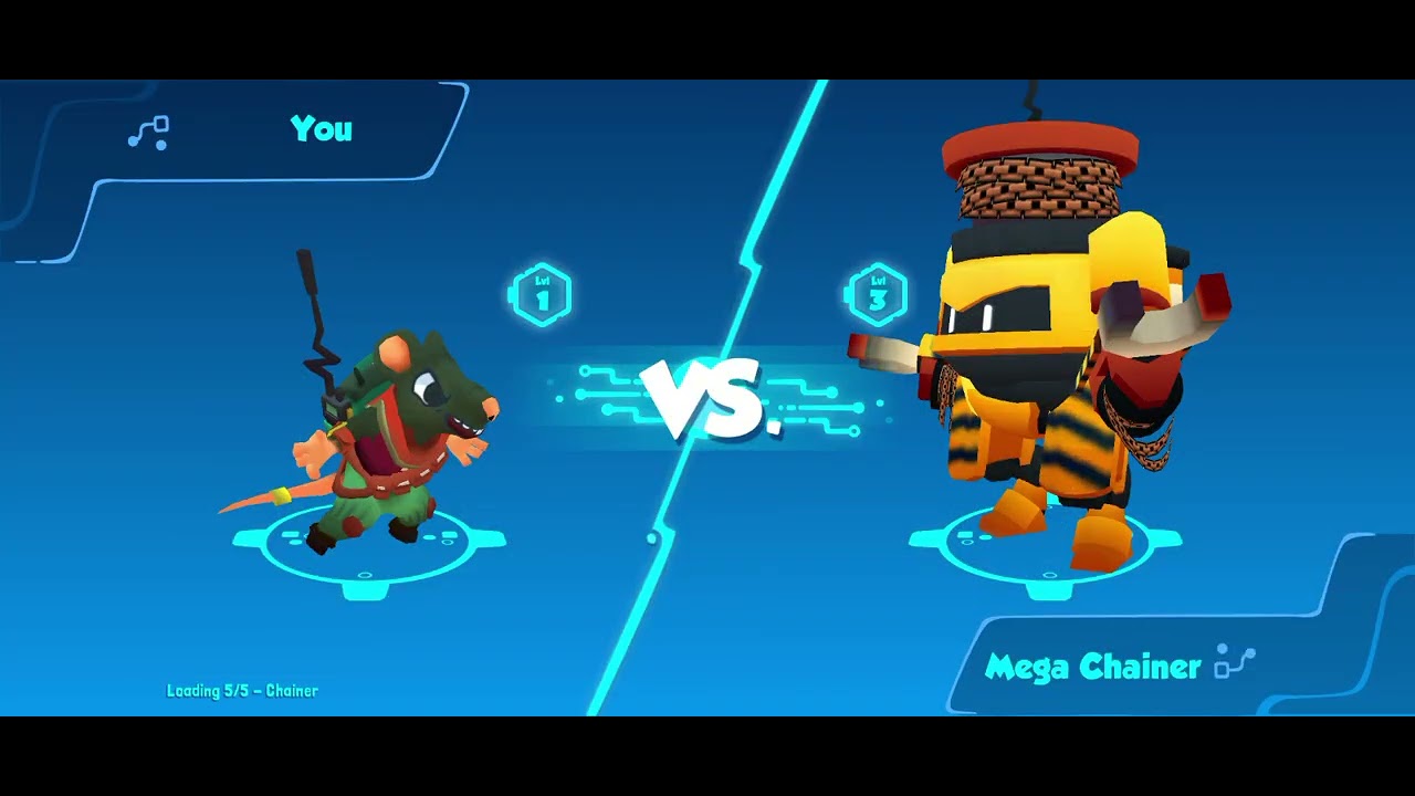 I fight with mega chainner and we meet aunty patch