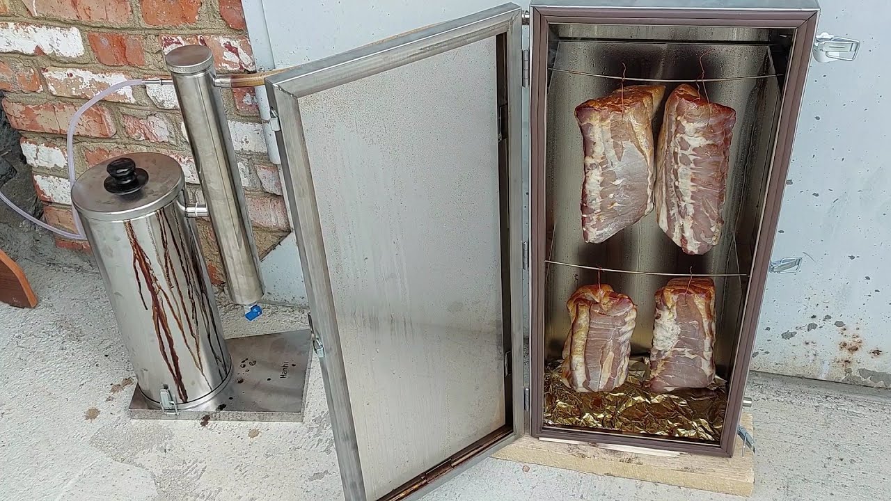 Бекон варёно-копчёный (Sous Vide+Холодное копчение) Подробный рецепт.
