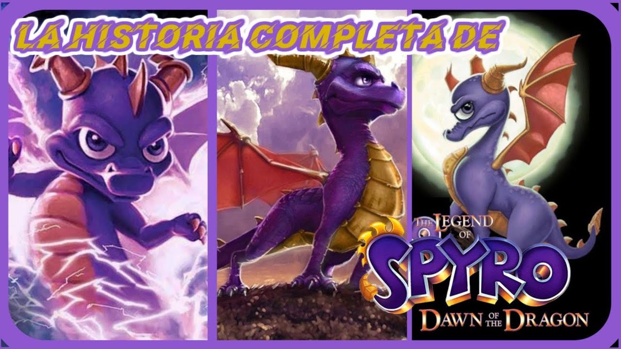 LA LEYENDA DE SPYRO HISTORIA COMPLETA - Toda la Historia EXPLICADA en ESPAÑOL