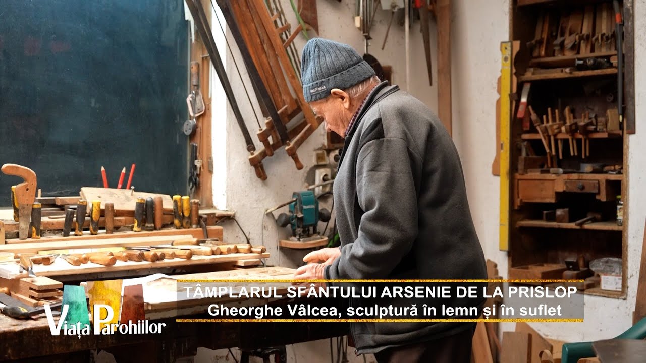 Tâmplarul Sfântului Arsenie de la Prislop. Gheorghe Vâlcea, sculptură în lemn și în suflet