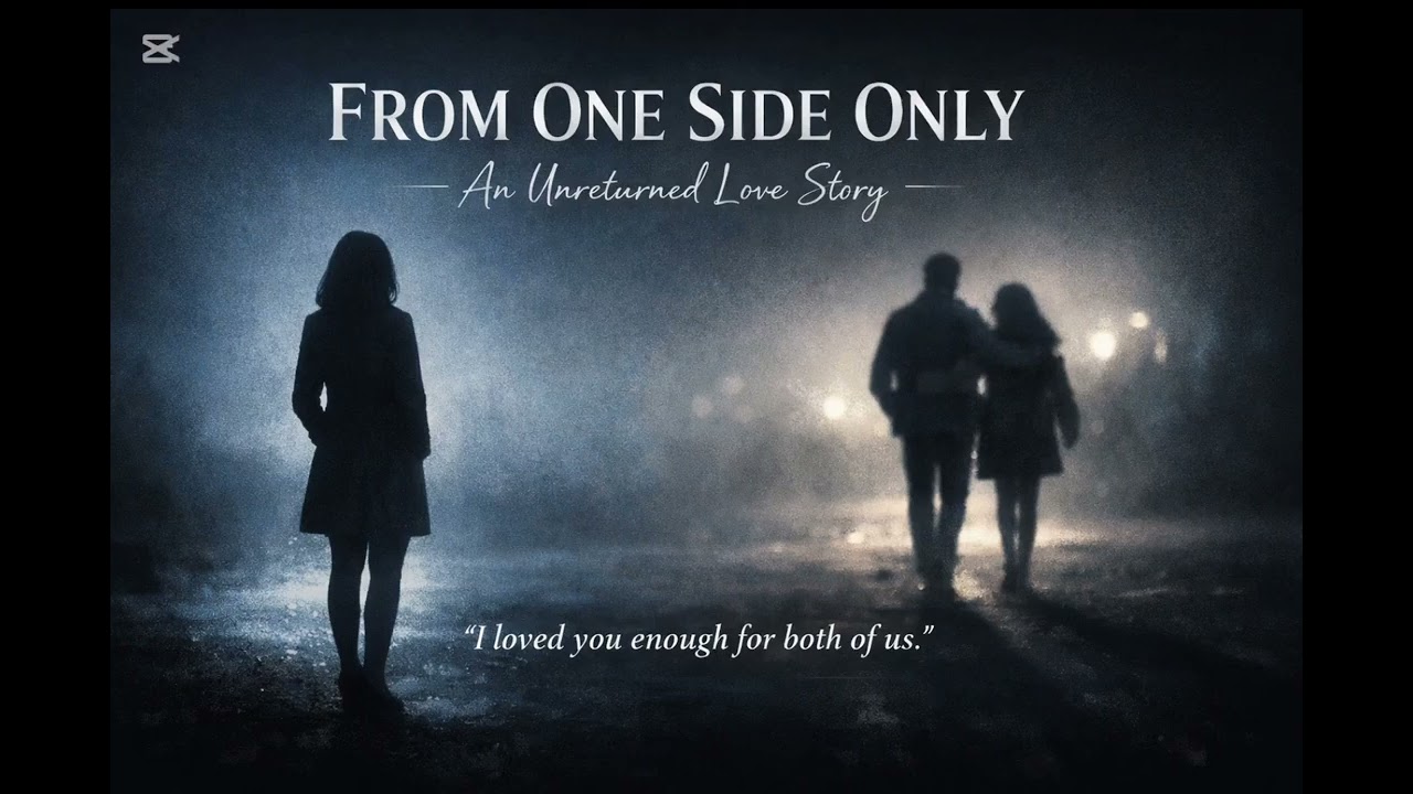 🎵 FROM ONE SIDE ONLY 💔An Unreturned Love Story 😢