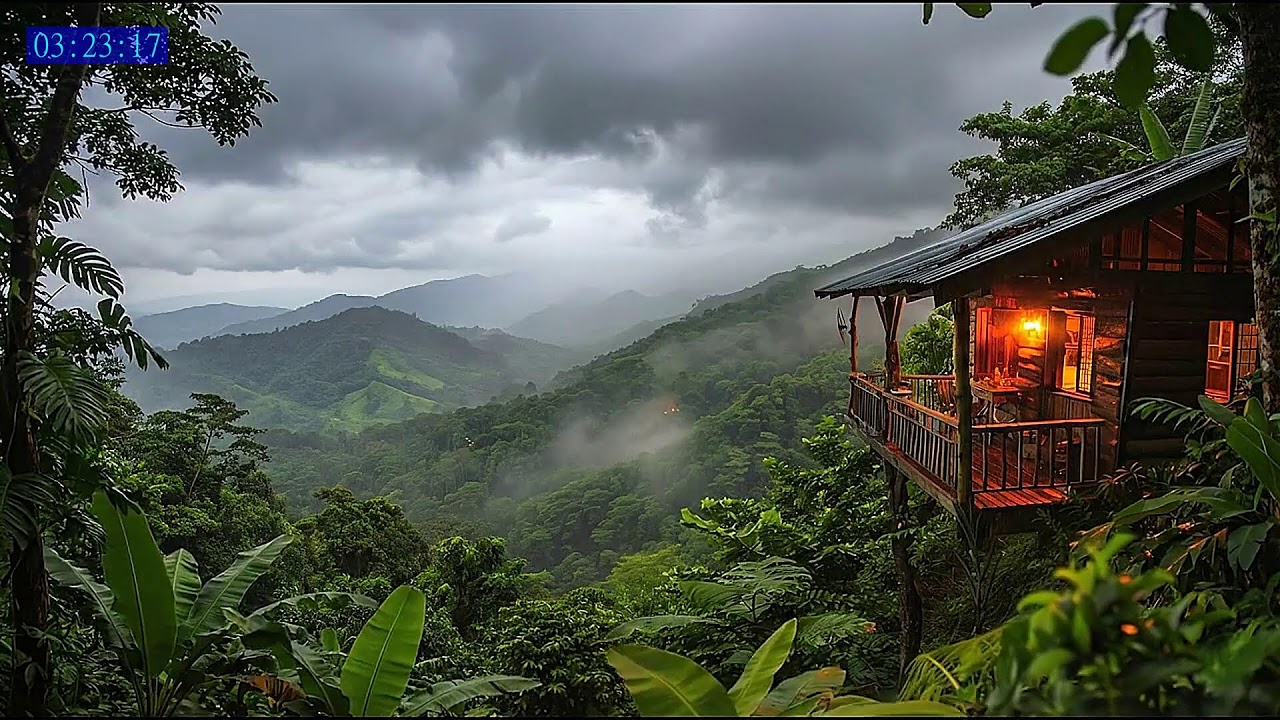 Gentle Rain and Piano Music for Sleeping and Restoring Calm