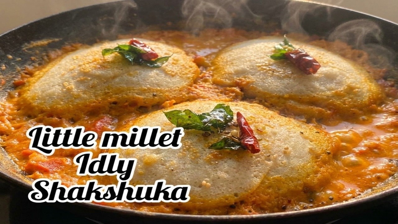 Little millet idly shakshuka|millet recipe|simple&healthy recipe|Healtholic