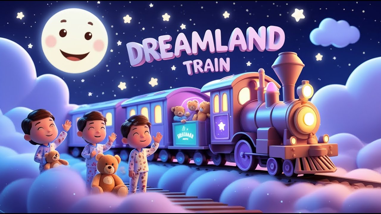Dreamland Train Is Coming 🚂🌙 | Gentle Bedtime Story & Lullaby for Kids