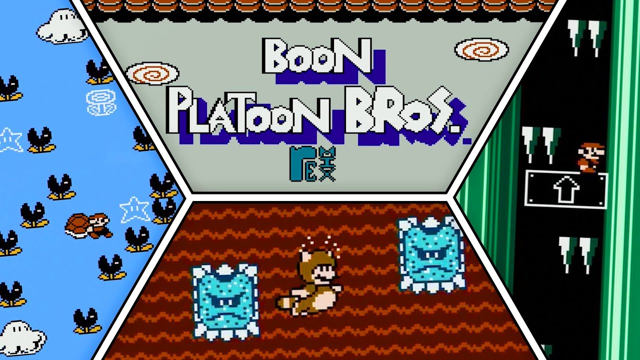 НОВЫЙ взлом Mario 3 Kaizo только что вышел (ПОЛНОЕ прохождение Boon Platoon Bros.)